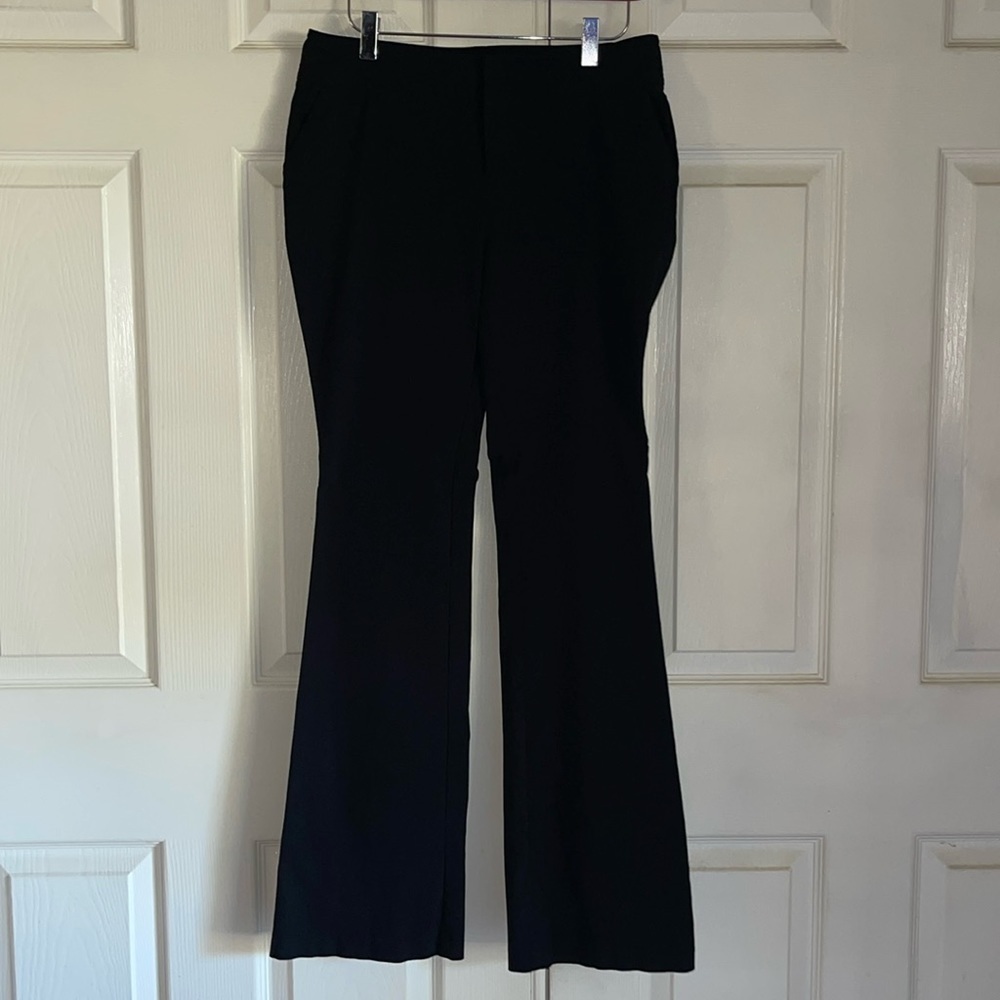 Torrid Black Stetch Curvy Boot Cut Trousers